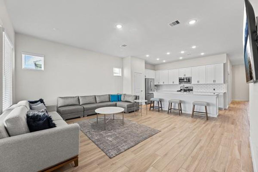 Furnished interior view inside a new home in Jubilee, Hockley (Image 15). Furnished interior view inside a new home in Jubilee, Hockley (Image 15).