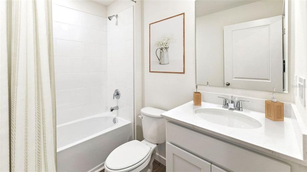 Furnished interior view inside a new home in , Deltona (Image 9).