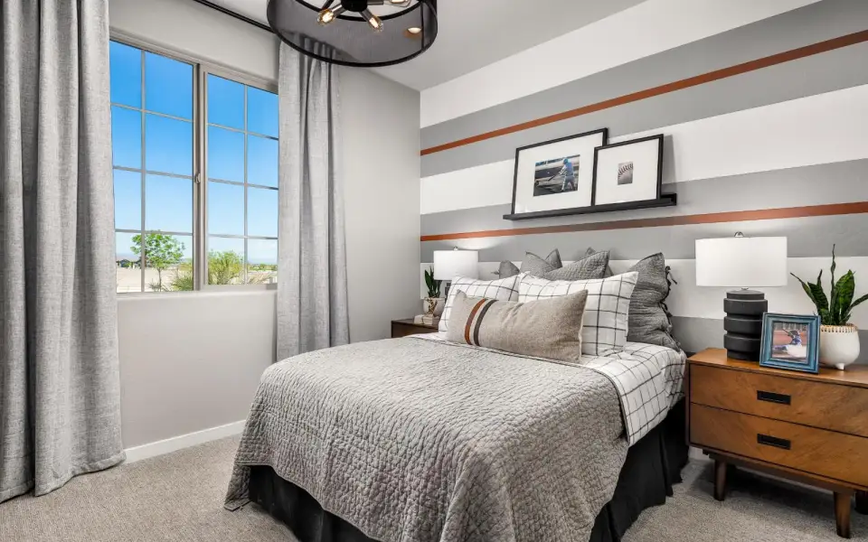 Furnished interior view inside a new home in Blossom Rock, Apache Junction (Image 13). Furnished interior view inside a new home in Blossom Rock, Apache Junction (Image 13).