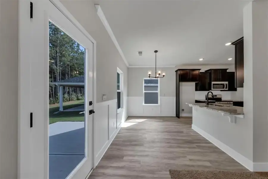 Furnished interior view inside a new home in Canterbury Villas, Carrollton (Image 5).