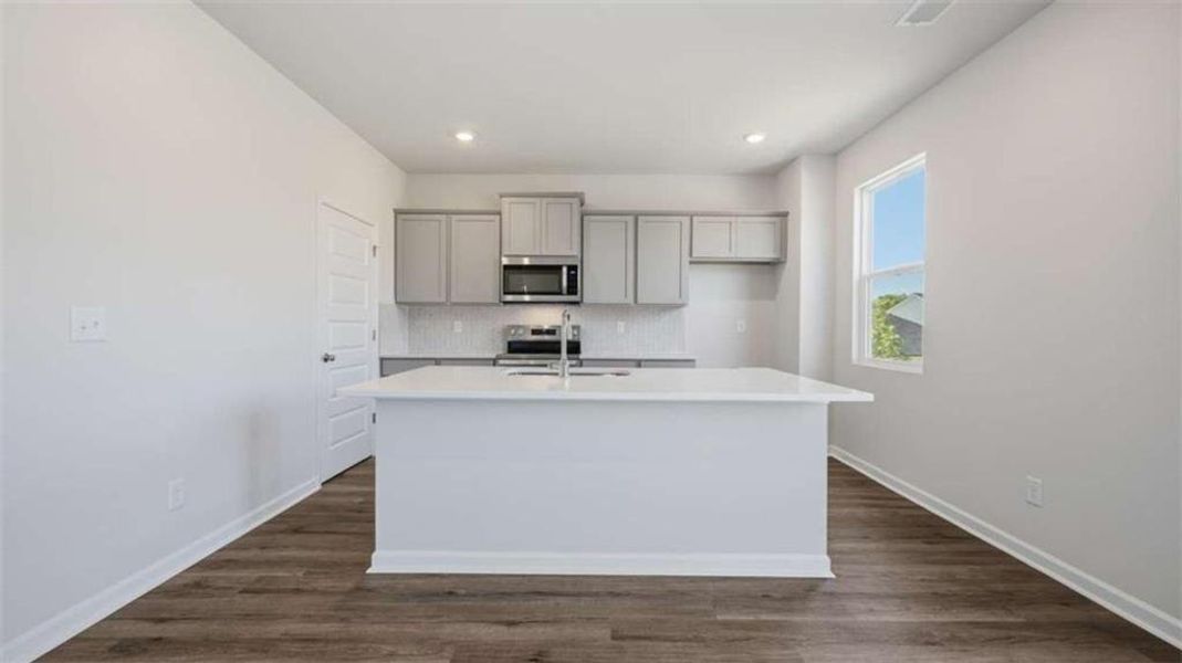 Furnished interior view inside a new home in Bridle Creek, Locust Grove (Image 5).
