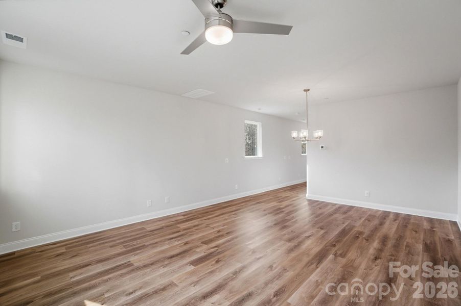 Spacious, unfurnished interior of a new home in , Charlotte (Image 26). Spacious, unfurnished interior of a new home in , Charlotte (Image 26).