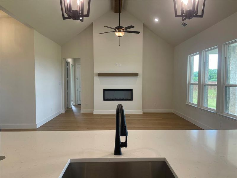 Close-up of interior finishes inside a home in , Waxahachie (Image 7).