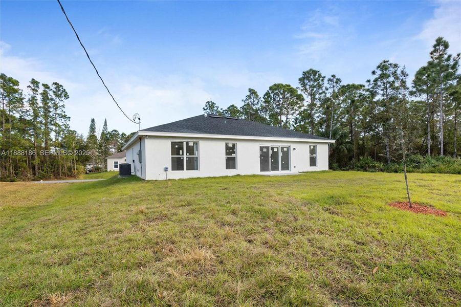 Back of house-yard