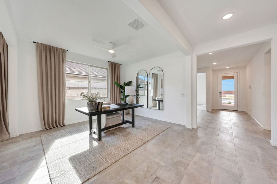 Representative furnished interior of a home built from the Mercury by Mattamy Homes in Las Ventanas, Goodyear (Image 4). Representative furnished interior of a home built from the Mercury by Mattamy Homes in Las Ventanas, Goodyear (Image 4).