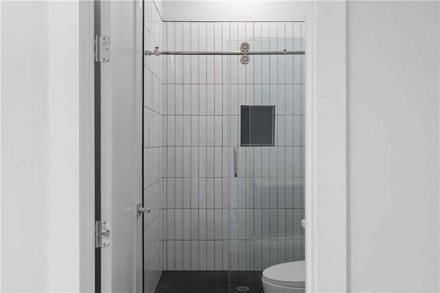 Furnished interior view inside a new home in , Atlanta (Image 36).