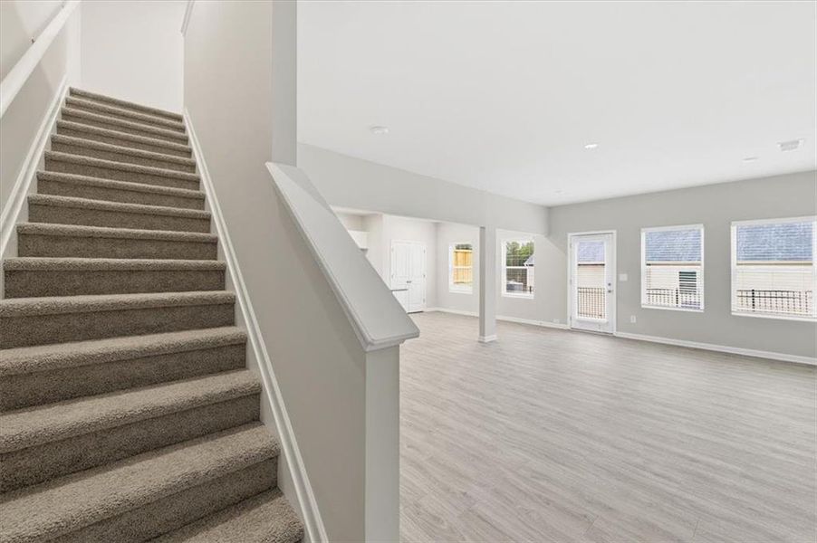 Spacious, unfurnished interior of a new home in Park Center Pointe, Mableton (Image 17).