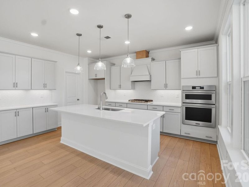 Furnished interior view inside a new home in Enclave at Belmont, Belmont (Image 8).