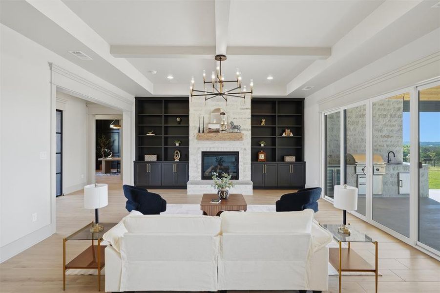 Furnished interior view inside a new home in , Cresson (Image 11). Furnished interior view inside a new home in , Cresson (Image 11).