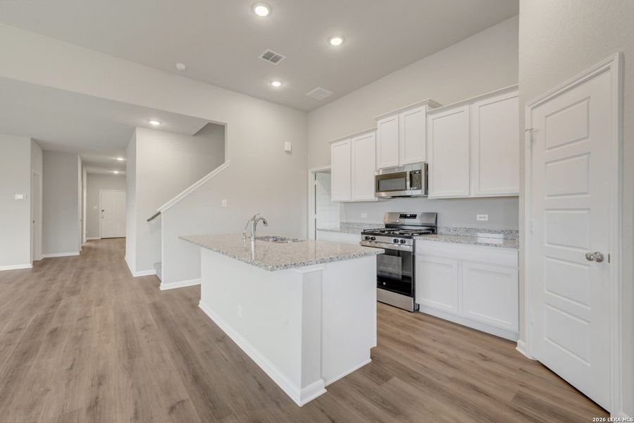 Furnished interior view inside a new home in Winding Brook, San Antonio (Image 9).