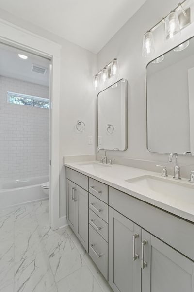 Furnished interior view inside a new home in , Johns Island (Image 19).