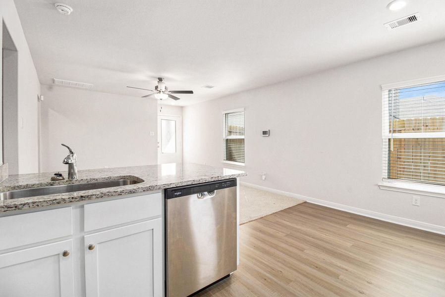 Furnished interior view inside a new home in Park Vista at El Tesoro, Houston (Image 8).