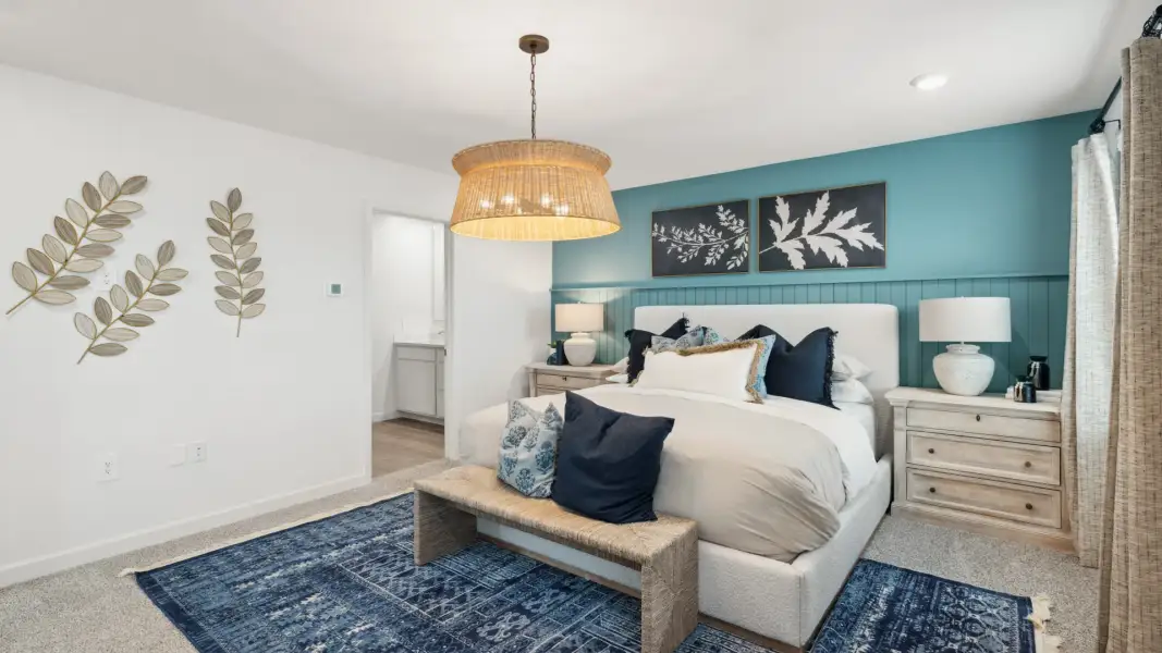 Furnished interior view inside a new home in Remington, Buckeye (Image 26).