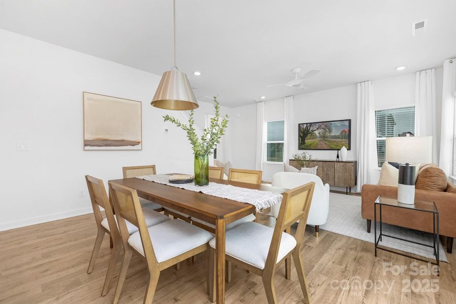 Furnished interior view inside a new home in , New London (Image 10).