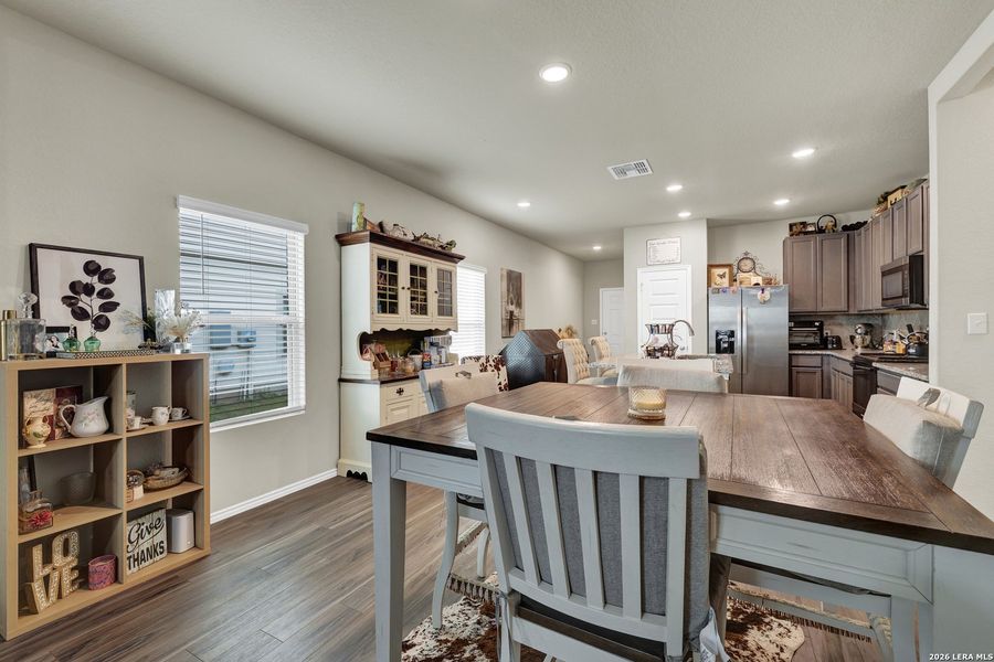 Furnished interior view inside a new home in Meadows of Martindale, Seguin (Image 5).
