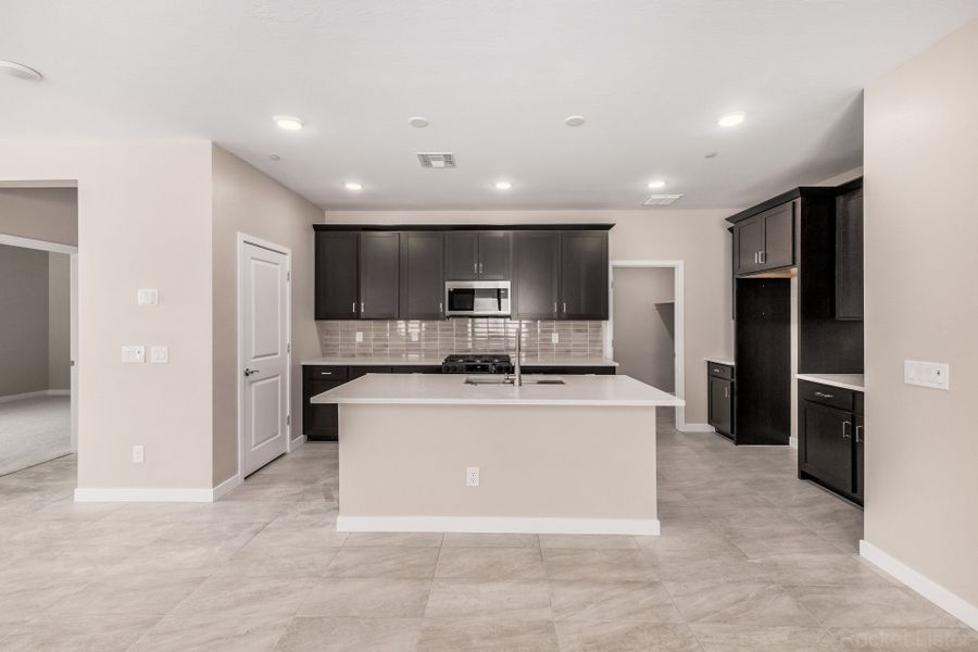 Furnished interior view inside a new home in Mira Vista at Victory, Buckeye (Image 3).