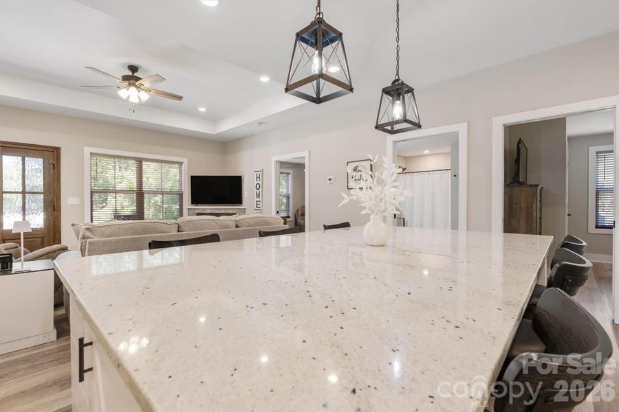 Furnished interior view inside a new home in , Lenoir (Image 9).