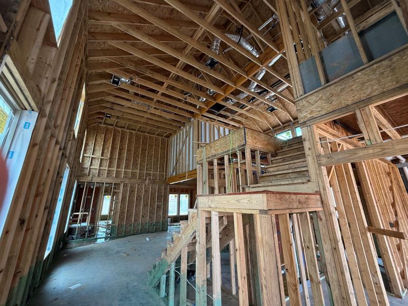 In-progress construction of a new home in Candela, Richmond, TX (Image 8).