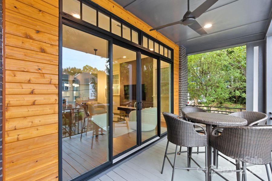 Exterior details and patio area of a home in , Charlotte (Image 25). Exterior details and patio area of a home in , Charlotte (Image 25).
