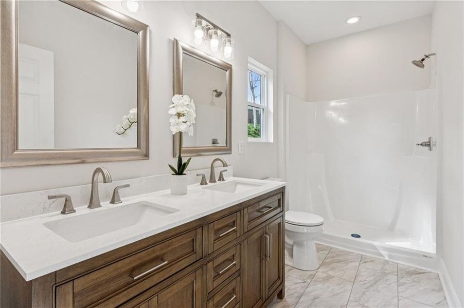 Furnished interior view inside a new home in , Canton (Image 11).