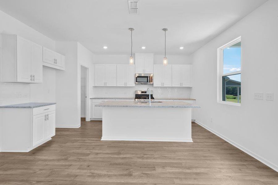 Furnished interior view inside a new home in Falls Creek, Flowery Branch (Image 4).