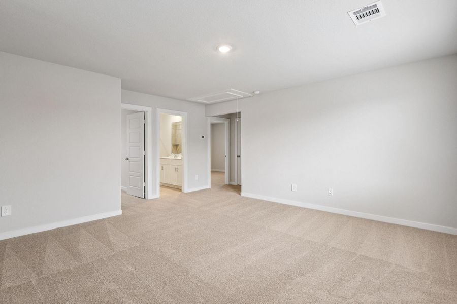 Photo is not of the actual home, but is an inspirational photo of builder’s model home and may depict options, furnishings, and/or decorator features that are not included