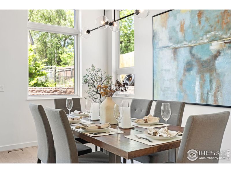 Furnished interior view inside a new home in , Boulder (Image 5).