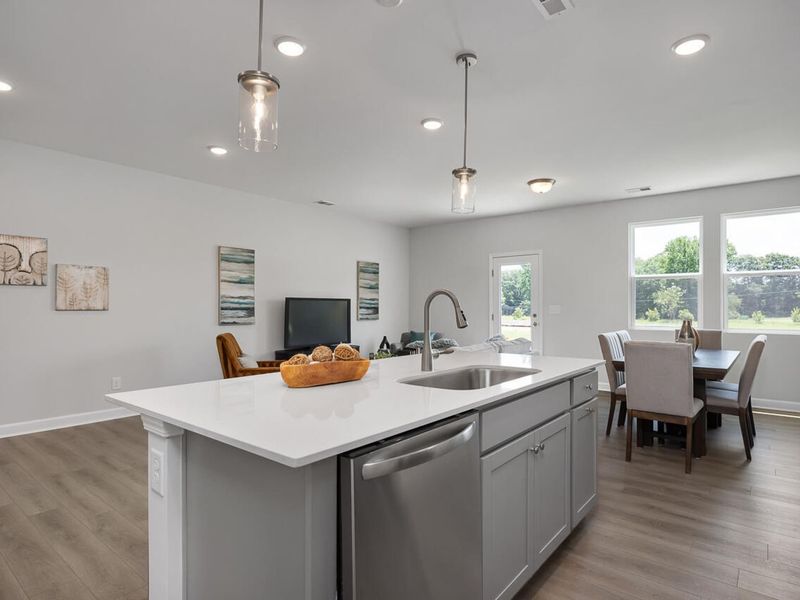 Furnished interior view inside a new home in Springvale, Fuquay Varina (Image 12). Furnished interior view inside a new home in Springvale, Fuquay Varina (Image 12).