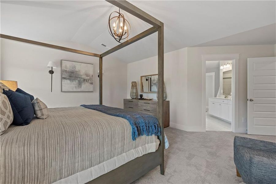 Furnished interior view inside a new home in Copperfield, Locust Grove (Image 30).