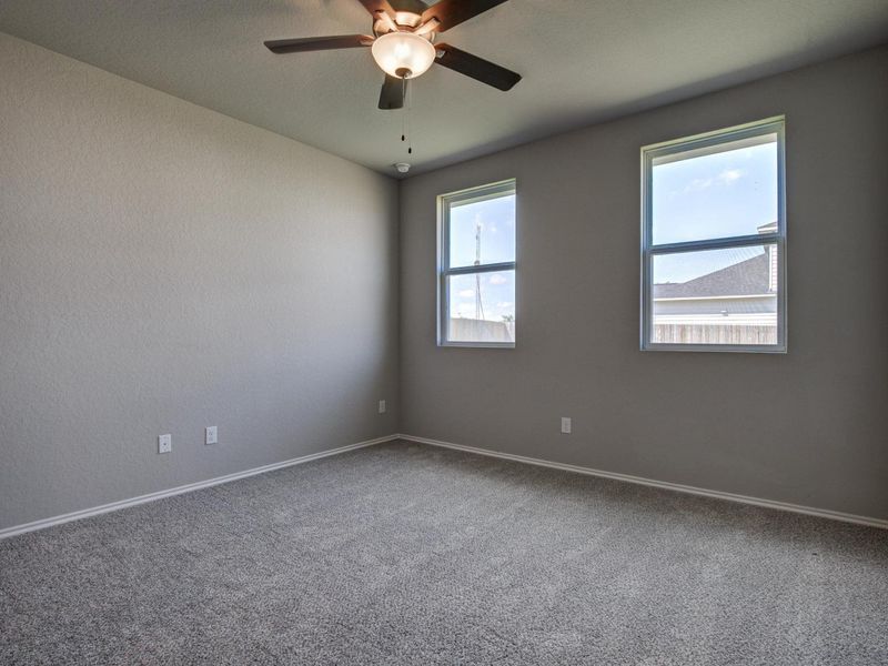 Representative unfurnished interior of a home built from the The Asheville E by Davidson Homes LLC in Hannah Heights, Seguin (Image 20). Representative unfurnished interior of a home built from the The Asheville E by Davidson Homes LLC in Hannah Heights, Seguin (Image 20).