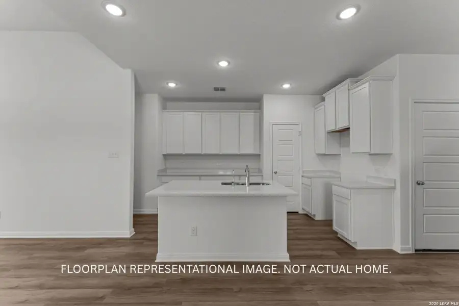 Furnished interior view inside a new home in Agave, San Antonio (Image 12).