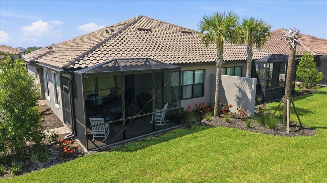 Exterior details and patio area of a home in , Sarasota (Image 24). Exterior details and patio area of a home in , Sarasota (Image 24).