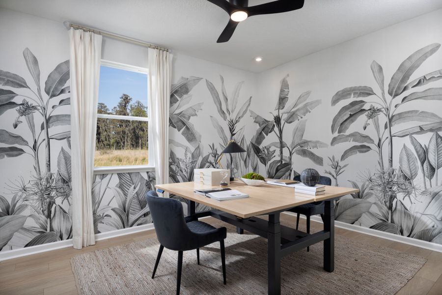 Representative furnished interior of a home built from the Saratoga by Mattamy Homes in Lakes at Bella Lago, Green Cove Springs (Image 11).