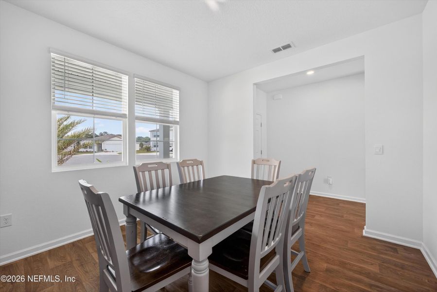Furnished interior view inside a new home in Entrada, St. Augustine (Image 17).