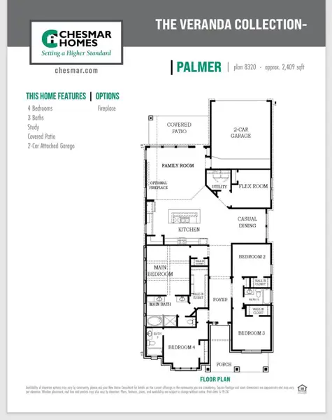 Palmer Floor Plan