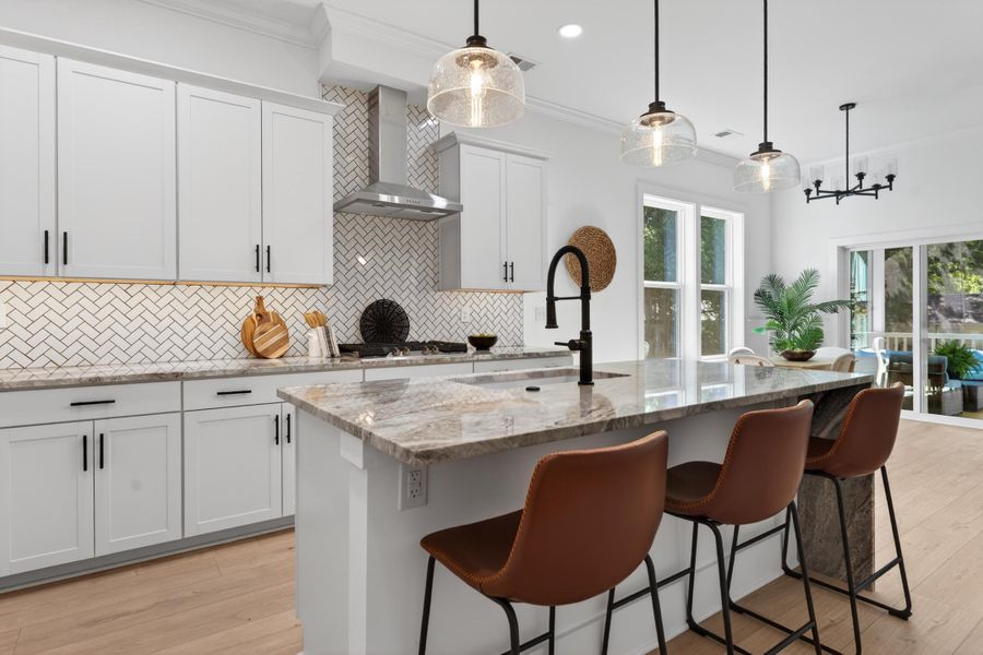 Furnished interior view inside a new home in , North Charleston (Image 7).