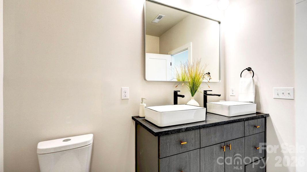 Furnished interior view inside a new home in , Charlotte (Image 6). Furnished interior view inside a new home in , Charlotte (Image 6).