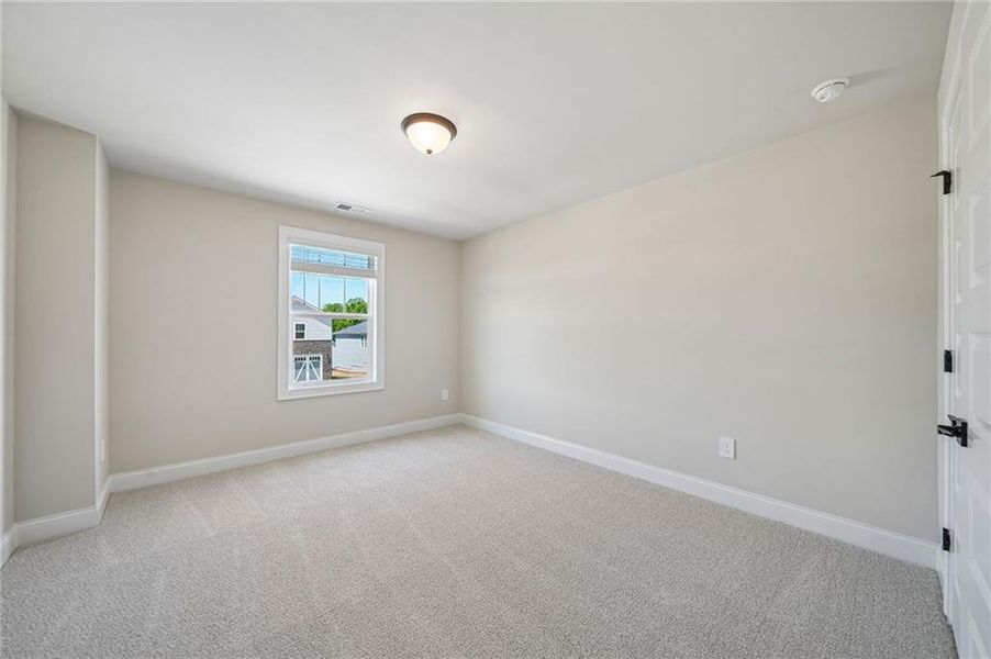 Spacious, unfurnished interior of a new home in Vines at Mill Creek - Legacy Series, Braselton (Image 39). Spacious, unfurnished interior of a new home in Vines at Mill Creek - Legacy Series, Braselton (Image 39).