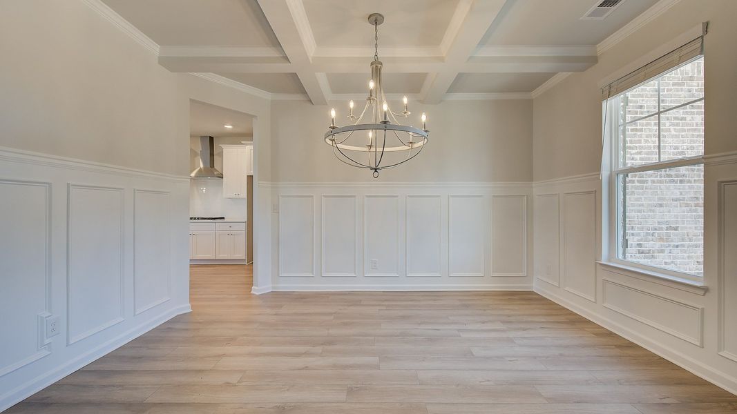 Furnished interior view inside a new home in Westwind Estates, Hampton (Image 5).