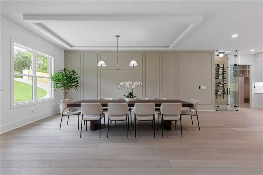 Furnished interior view inside a new home in , Lilburn (Image 52).