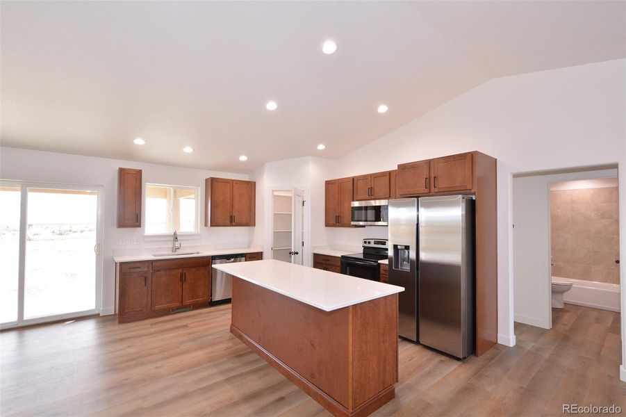 Furnished interior view inside a new home in , Pueblo (Image 4).