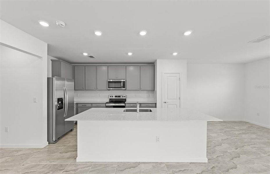 Furnished interior view inside a new home in Lakespur Wellen Park, Venice (Image 5). Furnished interior view inside a new home in Lakespur Wellen Park, Venice (Image 5).