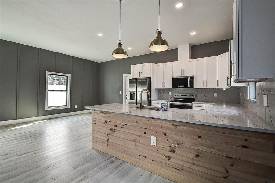 Furnished interior view inside a new home in , St. Petersburg (Image 10).