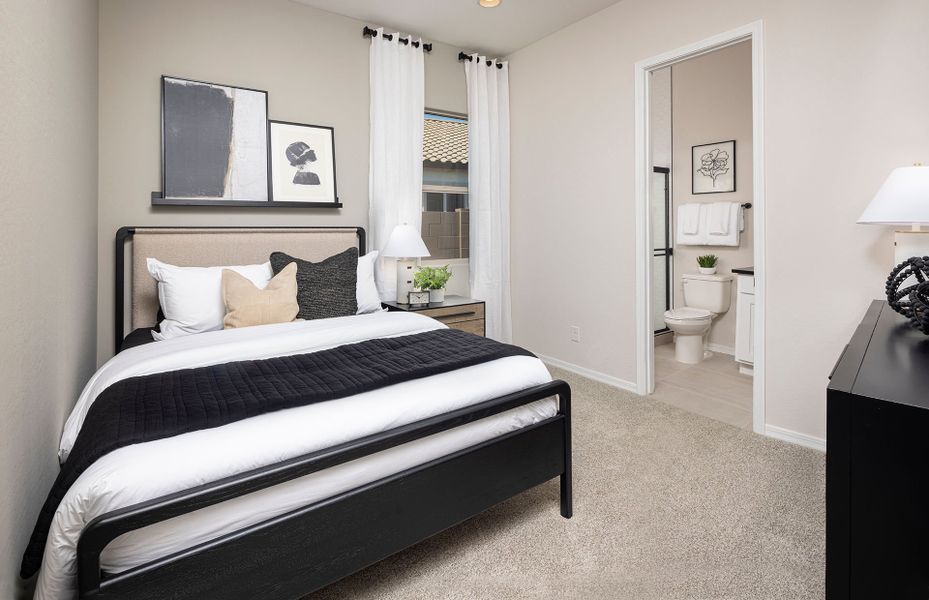 Representative furnished interior of a home built from the Parklane by Pulte Homes in Soleo, Queen Creek (Image 8).