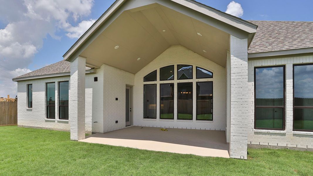 Exterior details and patio area of a home in Riceland, Mont Belvieu (Image 2). Exterior details and patio area of a home in Riceland, Mont Belvieu (Image 2).