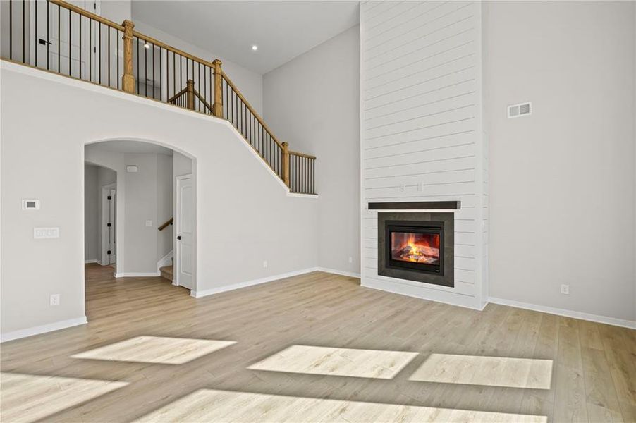 Spacious, unfurnished interior of a new home in Pickens Bluff, Hiram (Image 27).