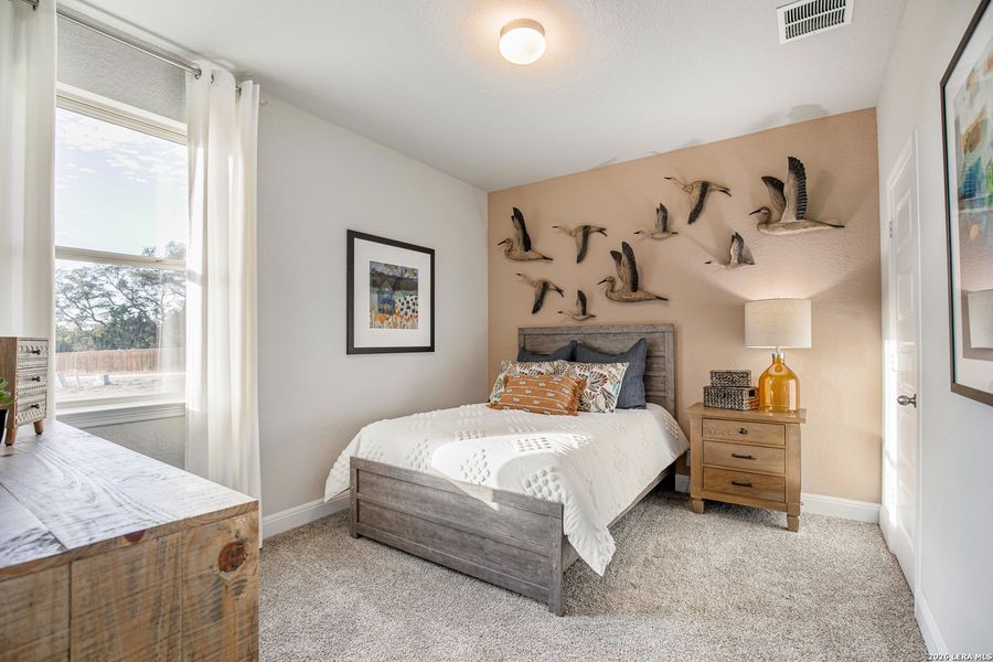 Furnished interior view inside a new home in Stillwater Ranch, San Antonio (Image 7).