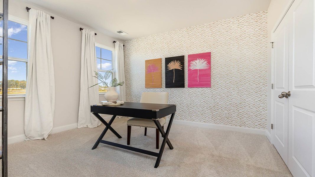 Furnished interior view inside a new home in Coastal Farms, Conway (Image 10).