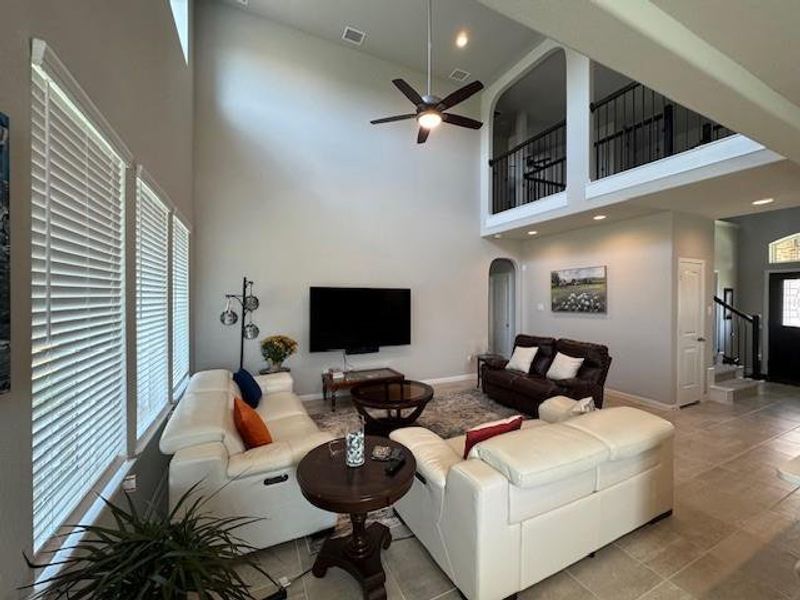 Furnished interior view inside a new home in Rodeo Palms - The Lakes, Manvel (Image 6). Furnished interior view inside a new home in Rodeo Palms - The Lakes, Manvel (Image 6).