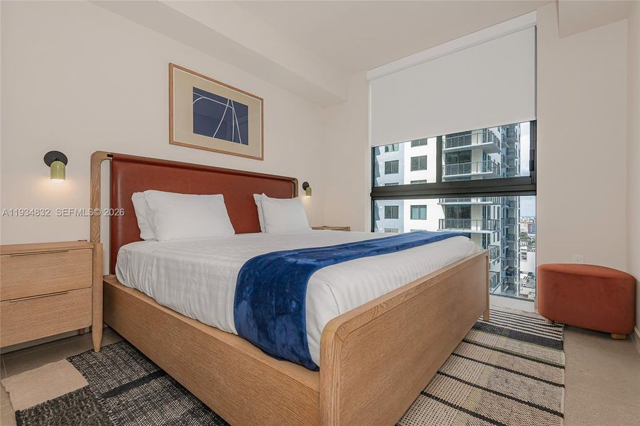 Furnished interior view inside a new home in , Miami (Image 8).